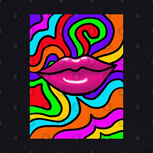 Psychodelic Lips by BoonieDunes